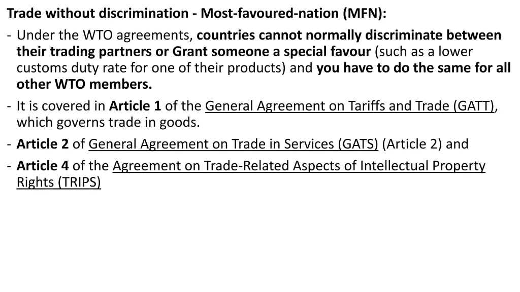 explore the potential changes to the most-favored-nation (mfn) principle in the 2026 trade talks and their implications for global trade policies.