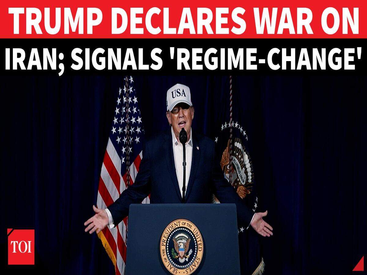 former president trump declares that the conflict with iran is nearly over, signaling a potential shift in international relations and future diplomacy.